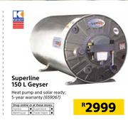 Kwikot Superline Geyser-150Ltr