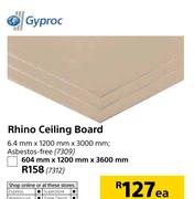 Gyproc Rhino Ceiling Board-604mm x 1200mm x 3600mm