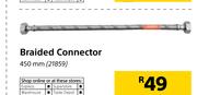 Braided Connector 450mm