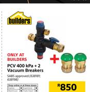 Builders PVC 400 KPA + 2 Vacuum Breakers