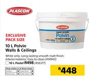 Plascon Polvin Pastels Walls & Ceilings-10Ltr
