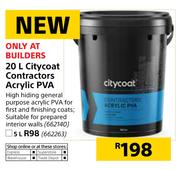 Citycoat Contractors Acrylic PVA-5Ltr