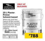 Fired Earth Plaster Primer (Water-Based)-20Ltr
