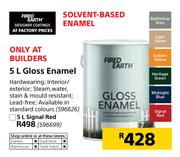 Fired Earth Signal Red Gloss Enamel-5Ltr