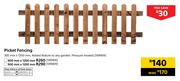 Picket Fencing (900mm x 1200mm)