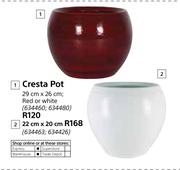 Cresta Pot 22cmX20cm