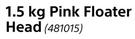 Poolbrite Pink Floater Head 1.5Kg-Each