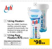 Hth 1.5Kg Pace Floaters-Each