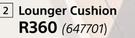 Lounger Cushion