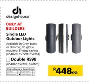 Designhouse Double LED Outdoor Lights-Each