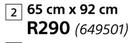 Frame 65cm x 92cm