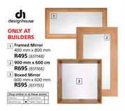 Design House Framed Mirror (400mm x 800mm)