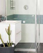 El Blanco Ext Pivot Door White