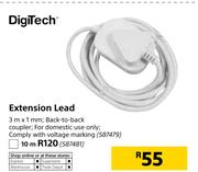 Digitech Extension Lead 10m