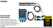 Gransa Submersible Solar Pump