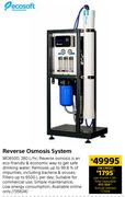 Ecosoft Reverse Osmosis System