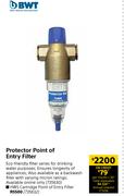 BWT Protector Point Of Entry Filter