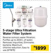 Midea 5 Stage Ultra Filtration Water Filter System