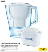 Brita 2.4Ltr Aluna Water Filter Jug