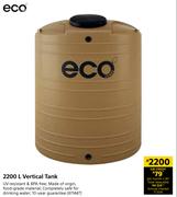 Eco 2200L Vertical Tank