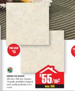 Hermes Tile Range-350mm x 350mm Per Mtr Square