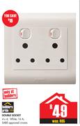 Builders Pride Double Socket