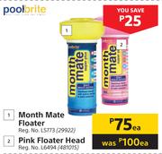 Poolbrite Pink Floater Head 