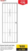 Xpanda Econo Scroll Lock Gate