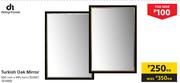 Designhouse Turkish Oak Mirror