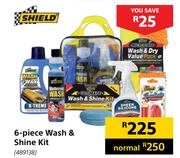 2Shield 6 Piece Wash & Shine Kit