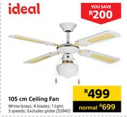 2Ideal 105cm Ceiling Fan