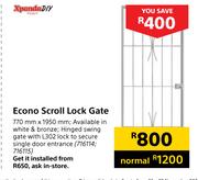 Xpanda DIY Econo Scroll Lock Gate