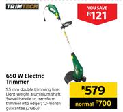 Trimtech 650W Electric Trimmer