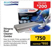 2Blue Chem Stingray Pool Cleaner Combo