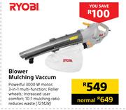 Ryobi Blower Mulching Vacuum