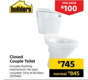 Builders Closed Couple Toilet