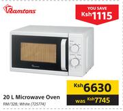 Ramtons 20L Microwave Oven