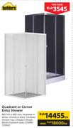 Builders Quadrant Or Corner Entry Shower-Each