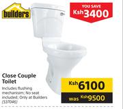 Builders Close Couple Toilet