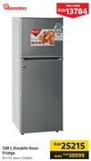 Ramtons 128L Double Door Fridge