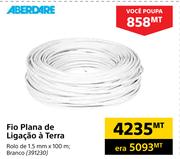 Aber4re Fio Plana de Ligação à Terra