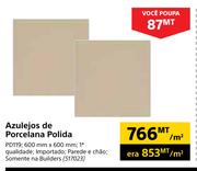 Azulejos de Porcelana Polida-Por Sqm