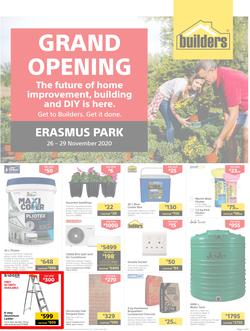 Builders : Erasmus Park Store Grand Opening (26 November - 29 November 2020), page 1