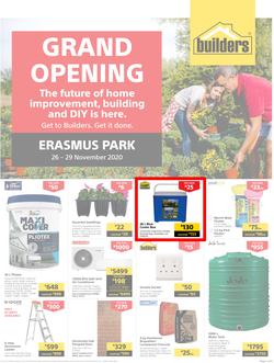 Builders : Erasmus Park Store Grand Opening (26 November - 29 November 2020), page 1