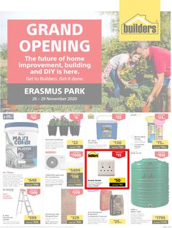 Builders : Erasmus Park Store Grand Opening (26 November - 29 November 2020), page 1