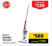 Hoover 2 In 1 Upright Vacuum HSV600C