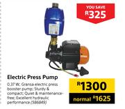 Electric Press Pump