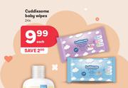 Cuddlesome Baby Wipes-24's Each