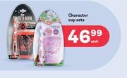 Character Cup Sets-Each