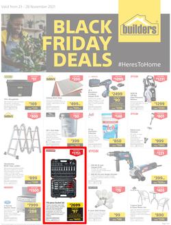 Builders : Black Friday Deals Week 4 (23 November - 28 November 2021), page 1